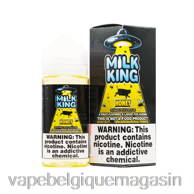 Vape Jetable Miel - Milk King - 100ml 6mg